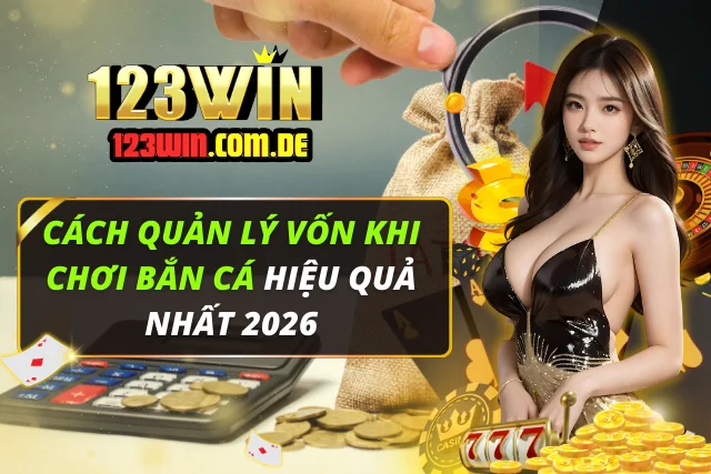 Cách Quản Lý Vốn Khi Chơi Bắn Cá 123WIN Hiệu Quả Nhất 2026 Quản Lý Vốn Khi Chơi Bắn Cá